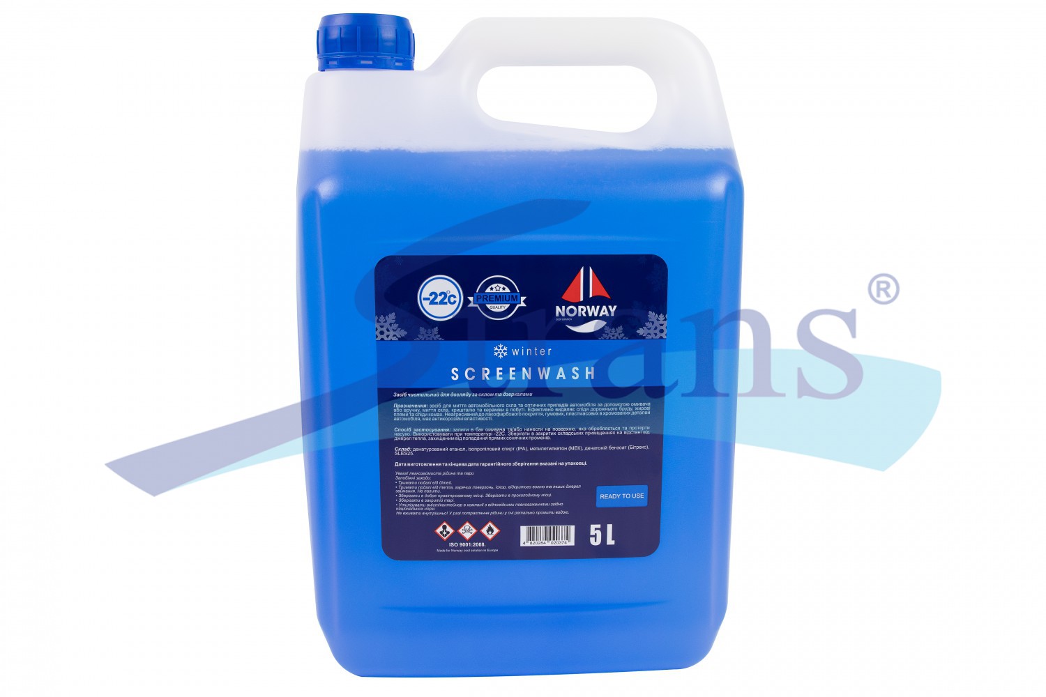 Winter Windshield Washer Fluid Norway -22°C 5L 958745 buy in